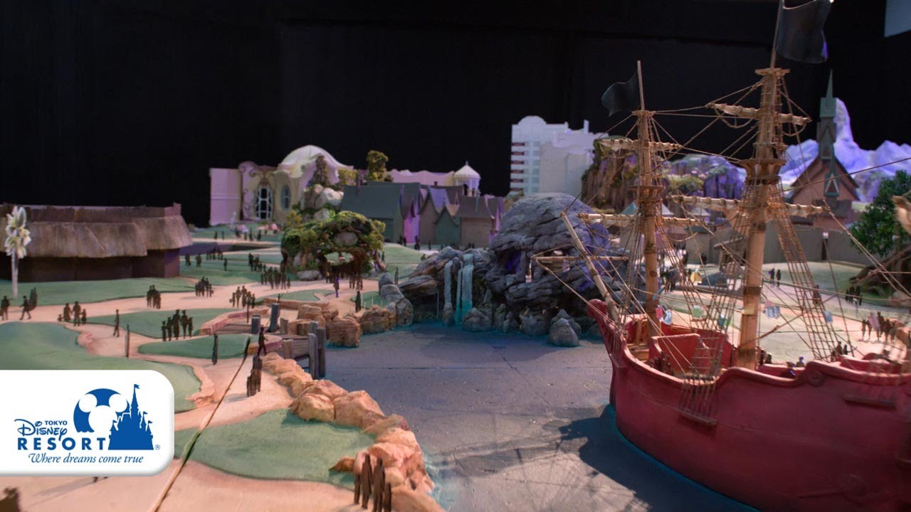 TDS新テーマポートのイメージ模型、動画初公開